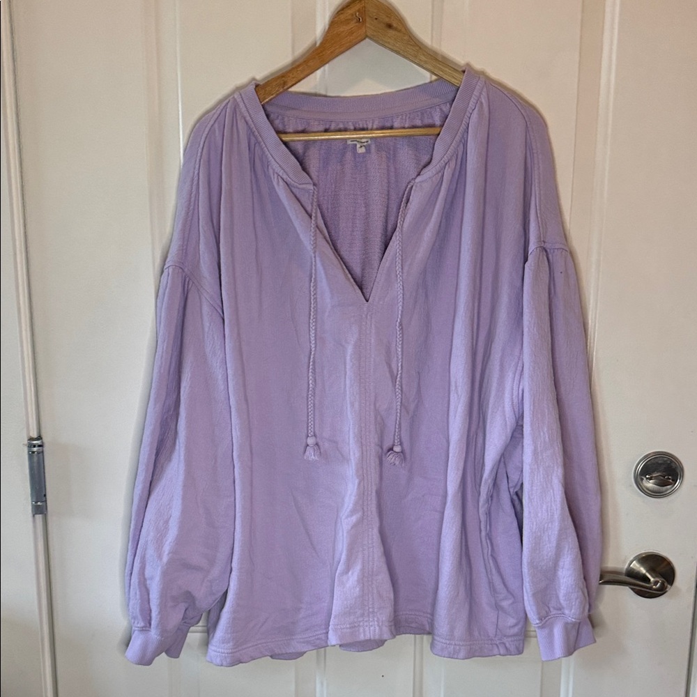 Aerie Light Purple Sweater